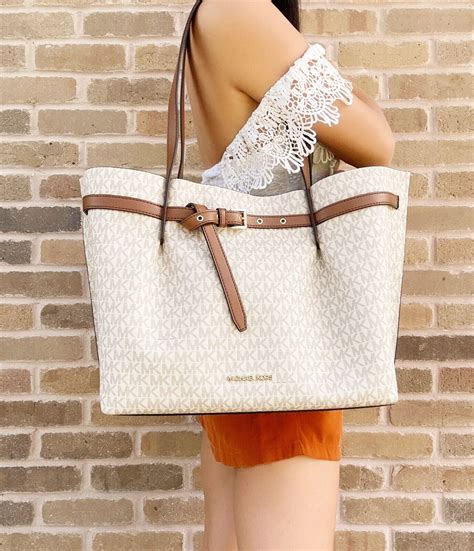 michael kors emilia tote|michael kors emilia large satchel.